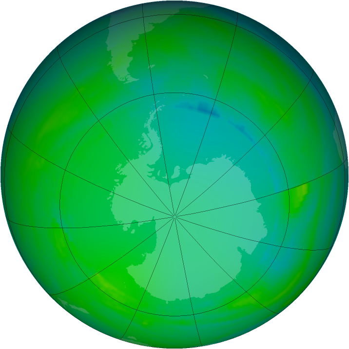 Ozone Map 1984-07-23